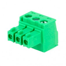 Клемник Degson 15EDGK-3.81-03P-14-00A(H), крок 3.81 мм, 8 А, 300 В, зелений 