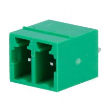 Клемник Degson 15EDGVC-3.81-02P-14-00A(H), крок 3.81 мм, 8 А, 300 В, зелений 