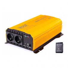 Перетворювач автомобільний DC/AC Інвертор VOLT POLSKA SINUS-P-1500-12V з 12 В на 230 В 1000 Вт