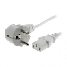 Кабель живлення KLS Electronic SN311-3/07/1.8W 1,8 м Білий 0,75 кв. мм 