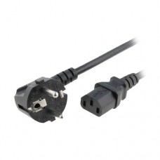 Кабель живлення KLS Electronic SN311-3/10/3BK 3 дроти 3 м Чорний 1,0 кв. мм 