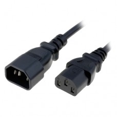 Кабель живлення KLS Electronic WN111-3/10/3B 3 дроти 3 м Чорний 1,0 кв. мм
